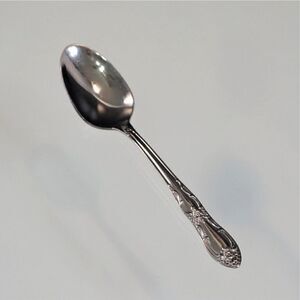 Venus Stainless by Oneida Silver Teaspoon ONEIDACRAFT Flatware Discontinued